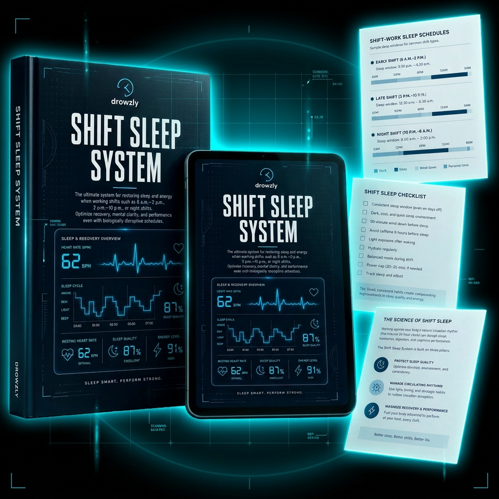 Sleep like a 9-to-5 athlete — even when your shift starts at 2 AM.
